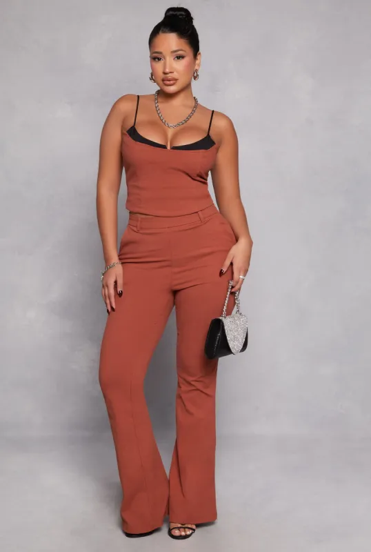 Iris Flare Dress Pants sold by Rainbow