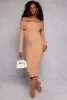 Greek Key Off the Shoulder Dress sold by Rainbow
