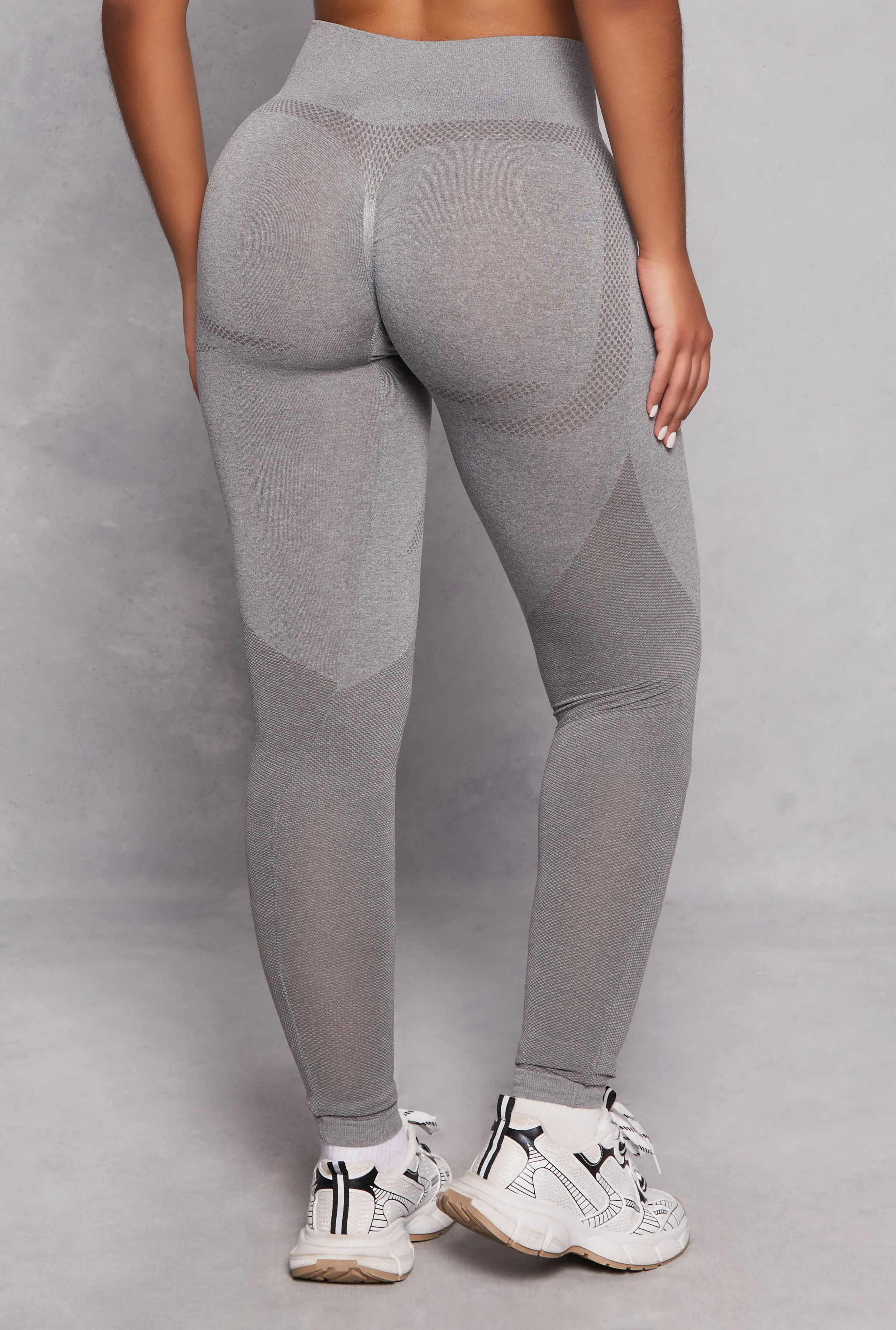 Seamless Two Tone Active Leggings sold by Rainbow product image thumbnail 3