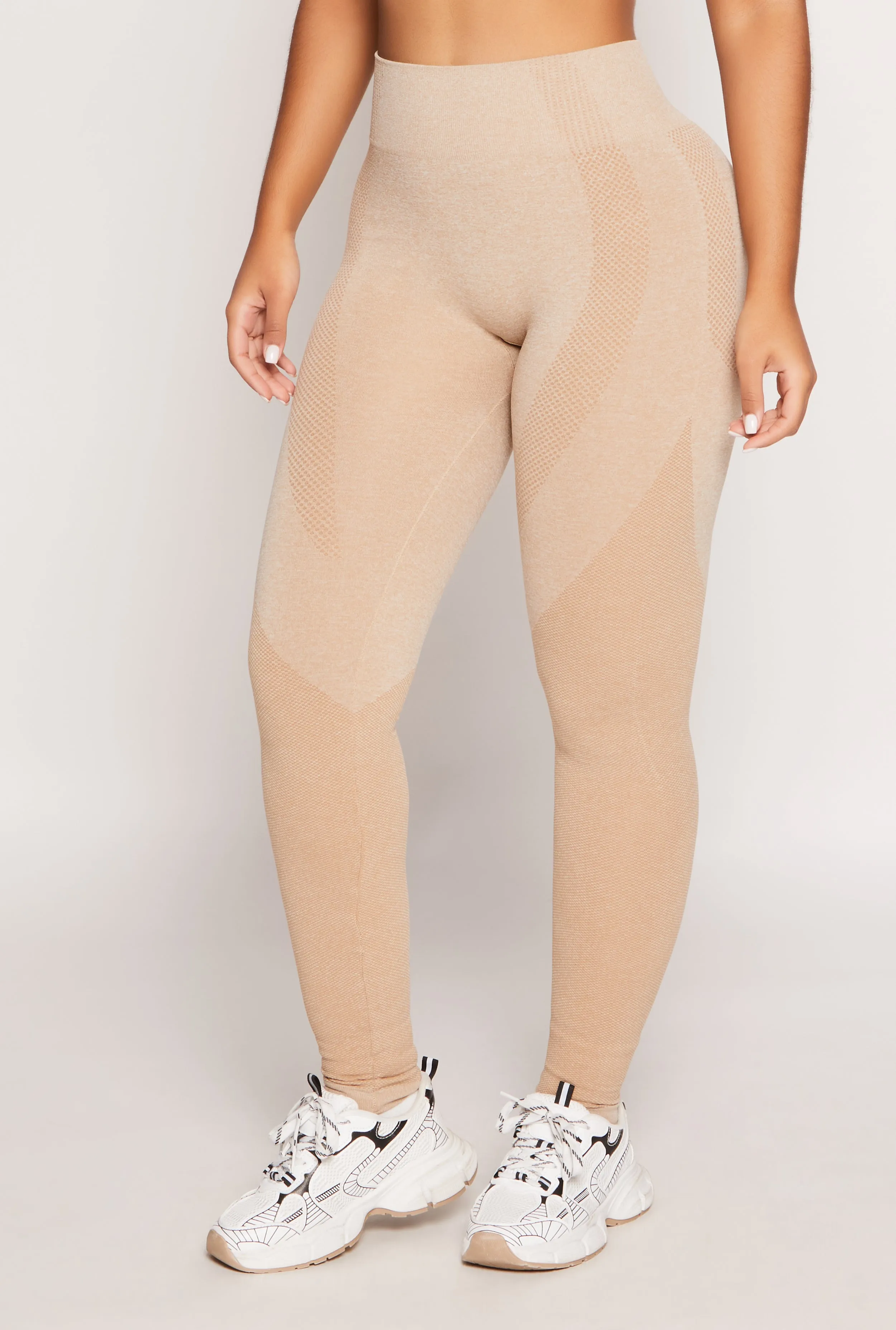 Seamless Two Tone Active Leggings sold by Rainbow product image thumbnail 2