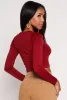 Seamless Long Sleeve Crop Top sold by Rainbow