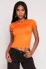 Short Sleeve Crew Neck Top sold by Rainbow