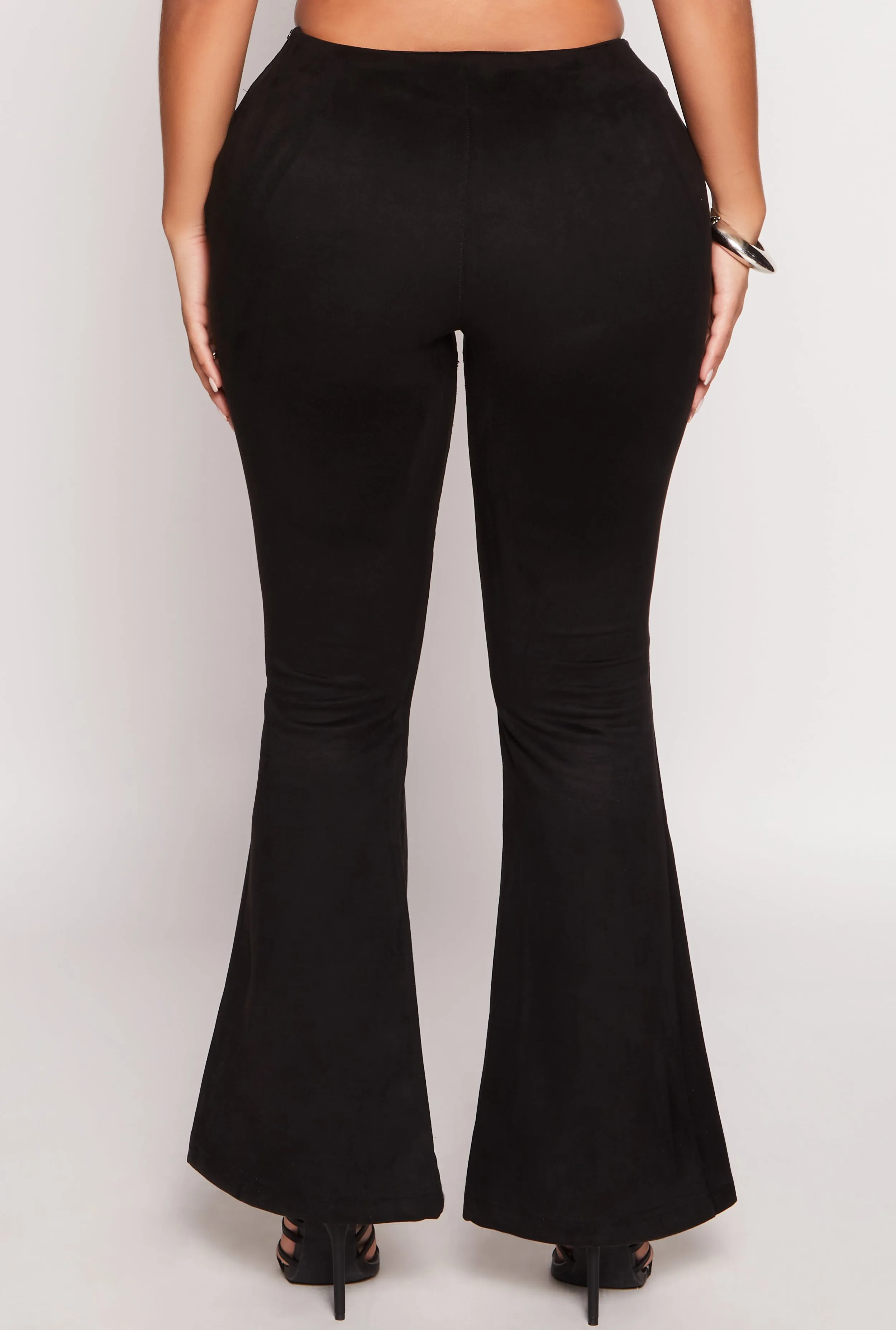 Faux Suede Lace Up Dress Pants sold by Rainbow product image thumbnail 3