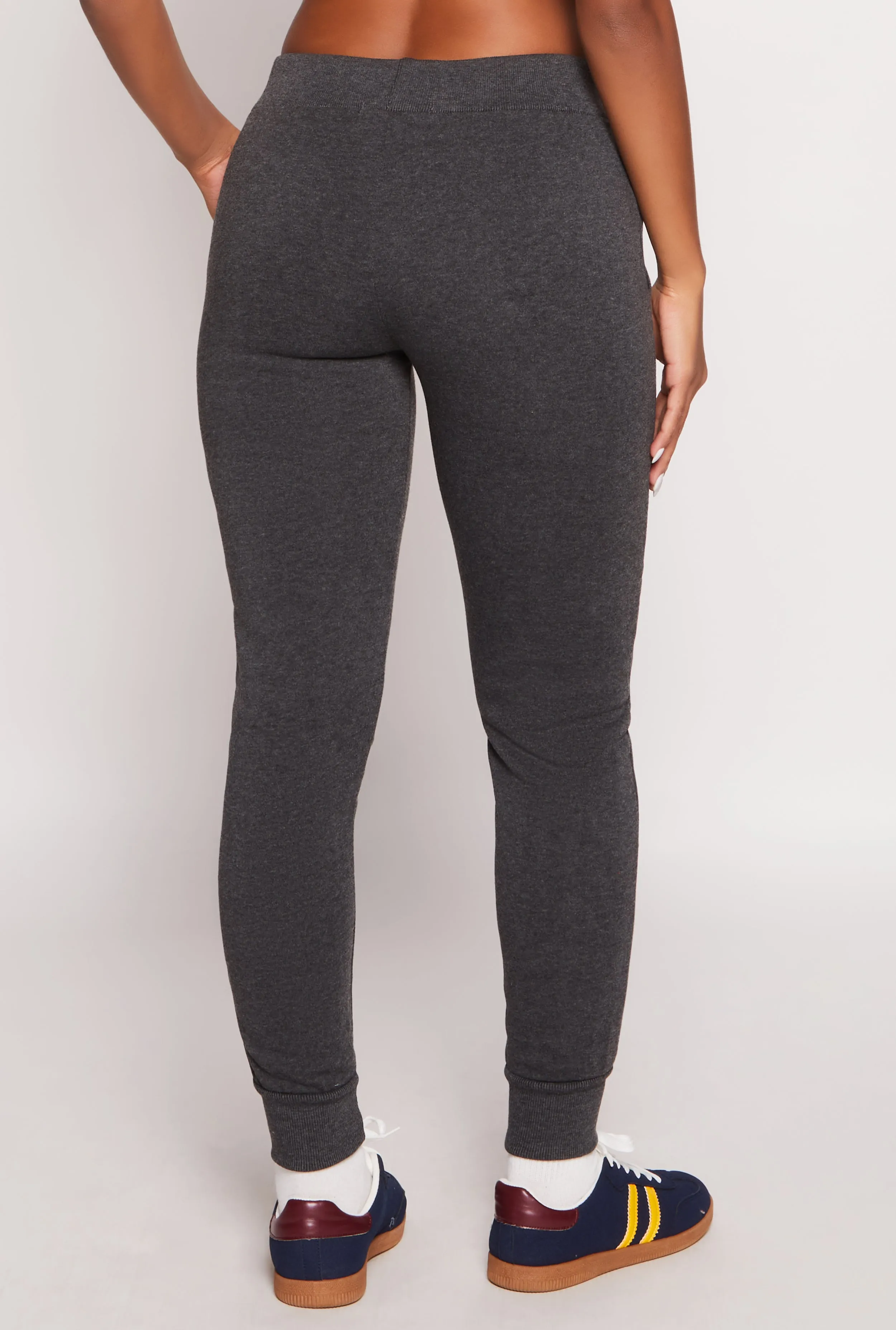 Fleece Butterfly Graphic Drawstring Joggers sold by Rainbow product image thumbnail 3