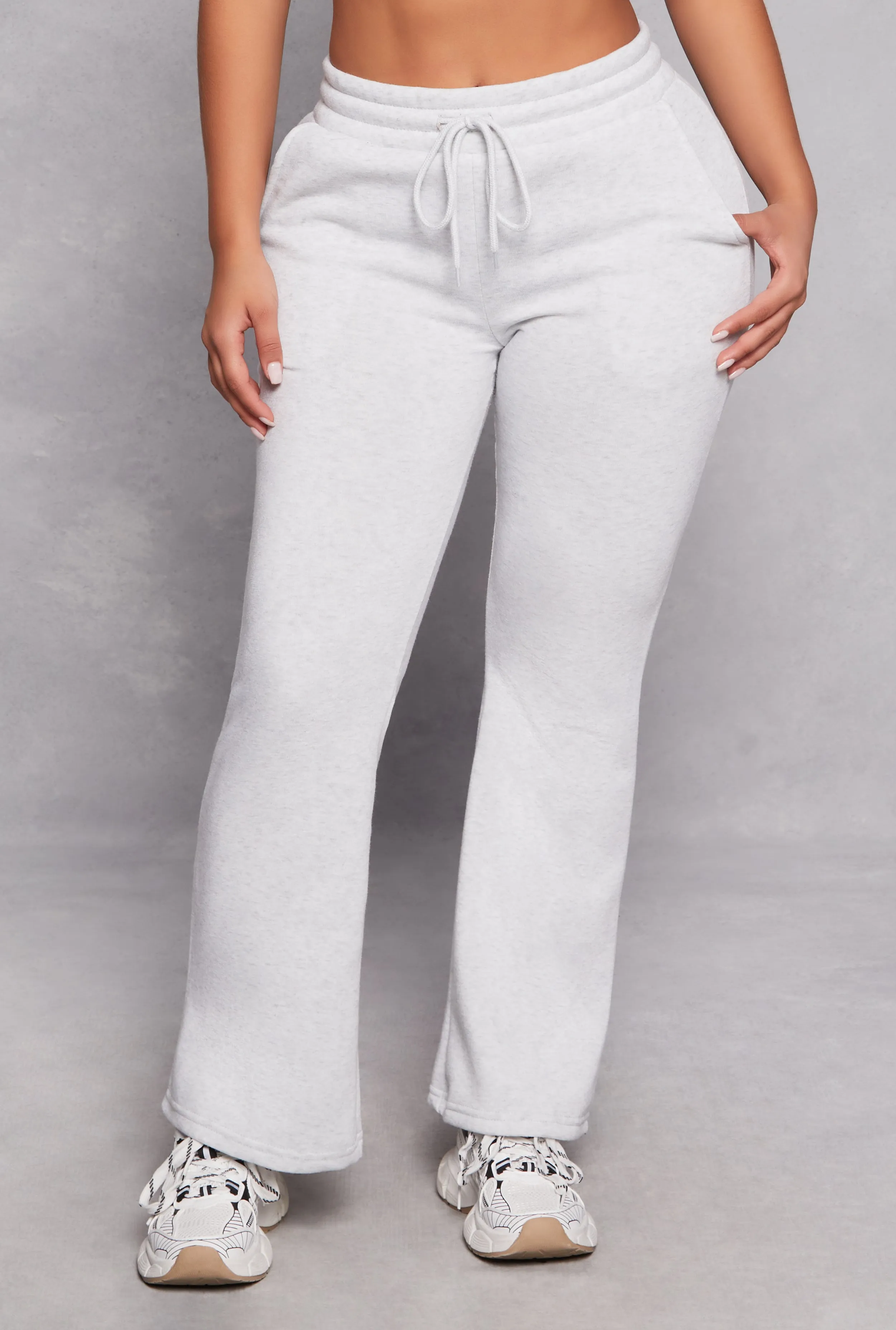 Fleece Lined Boot Cut Sweatpants sold by Rainbow product image thumbnail 2