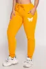 Fleece Butterfly Graphic Drawstring Joggers sold by Rainbow