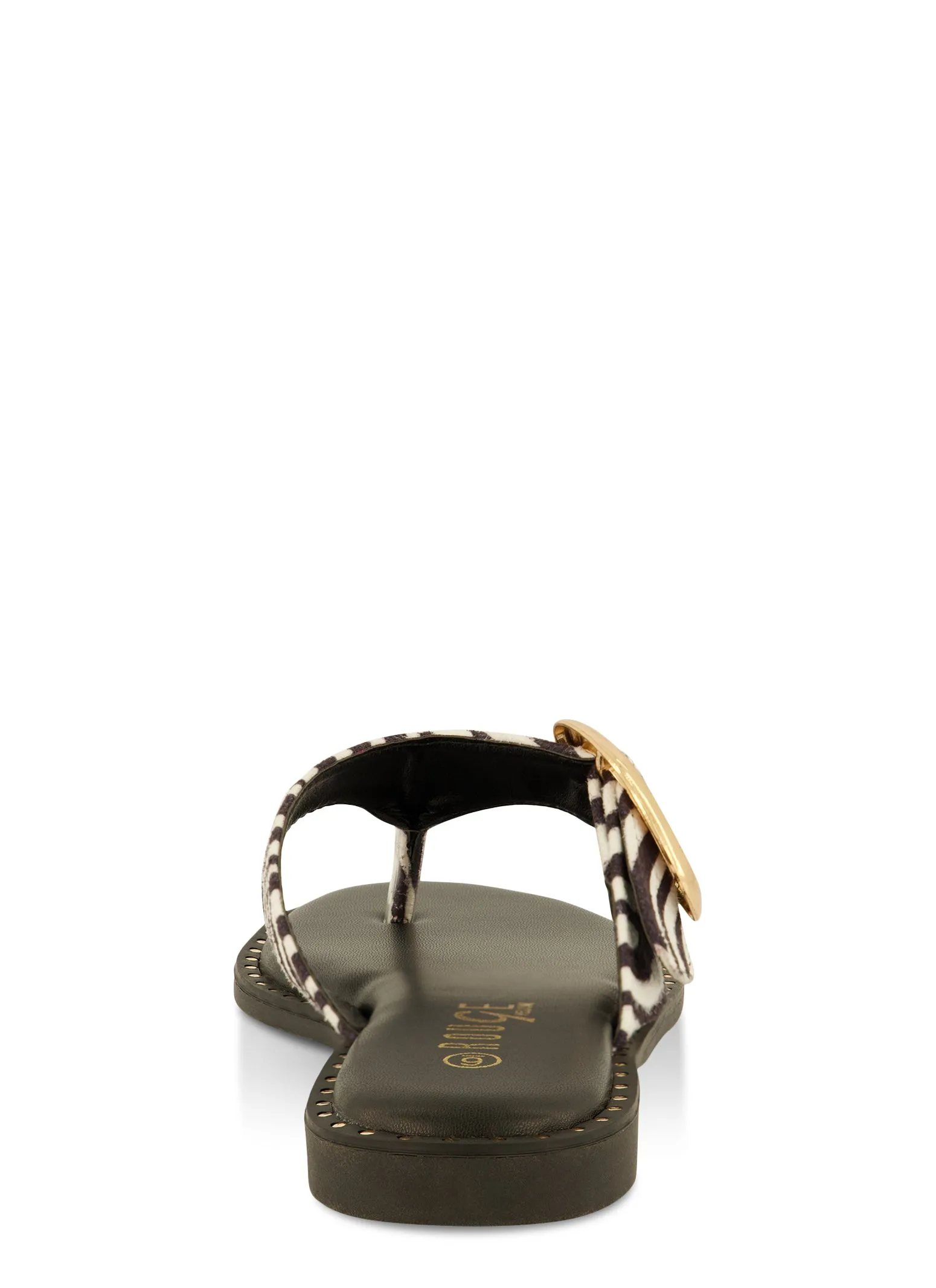 Buckle Detail Thong Slide Sandals sold by Rainbow product image thumbnail 3