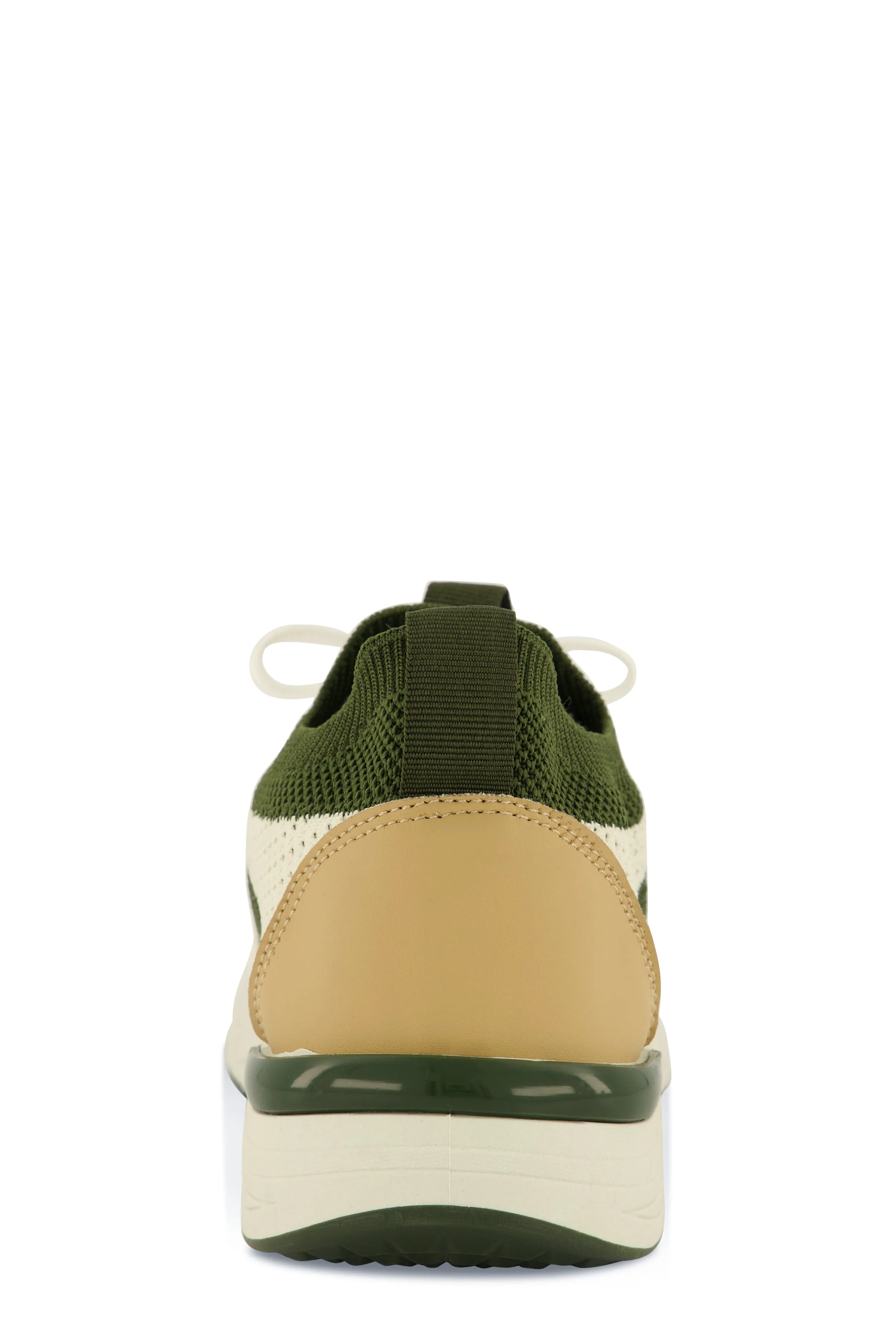 Textured Knit Color Block Lace Up Sneakers sold by Rainbow product image thumbnail 3