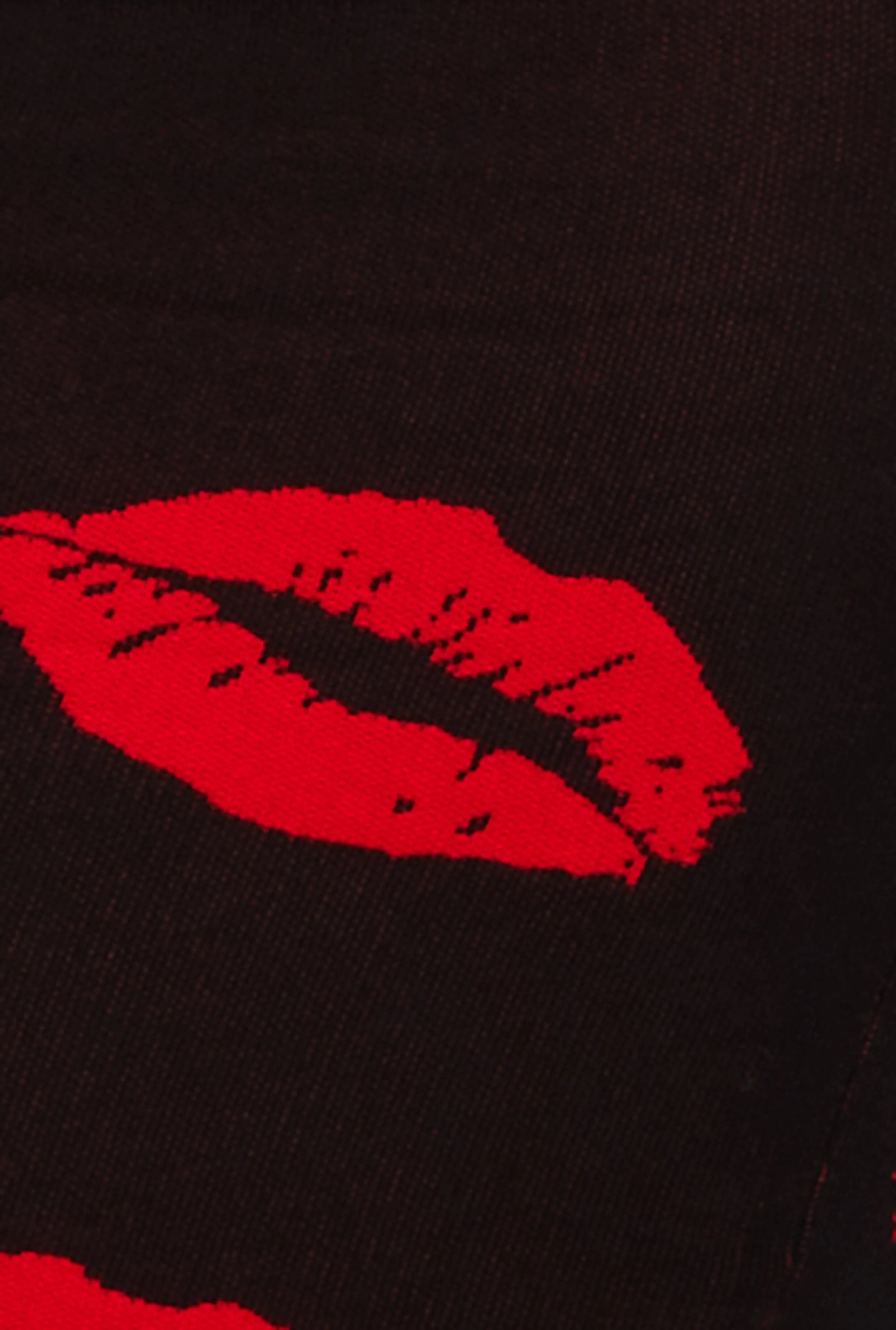 Lip Print Midi Tube Dress sold by Rainbow product image thumbnail 4