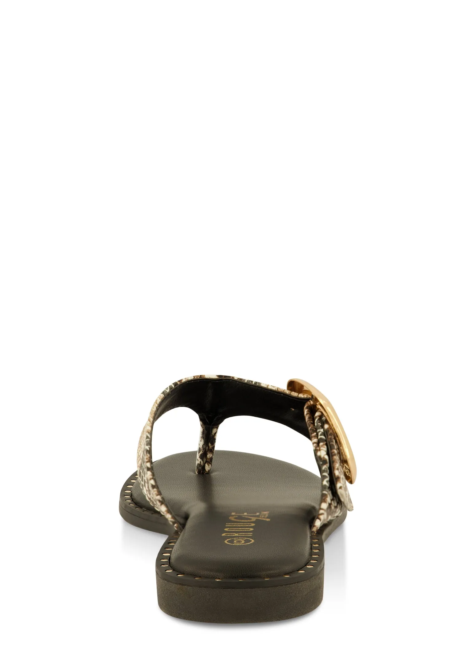 Buckle Detail Thong Slide Sandals sold by Rainbow product image thumbnail 3