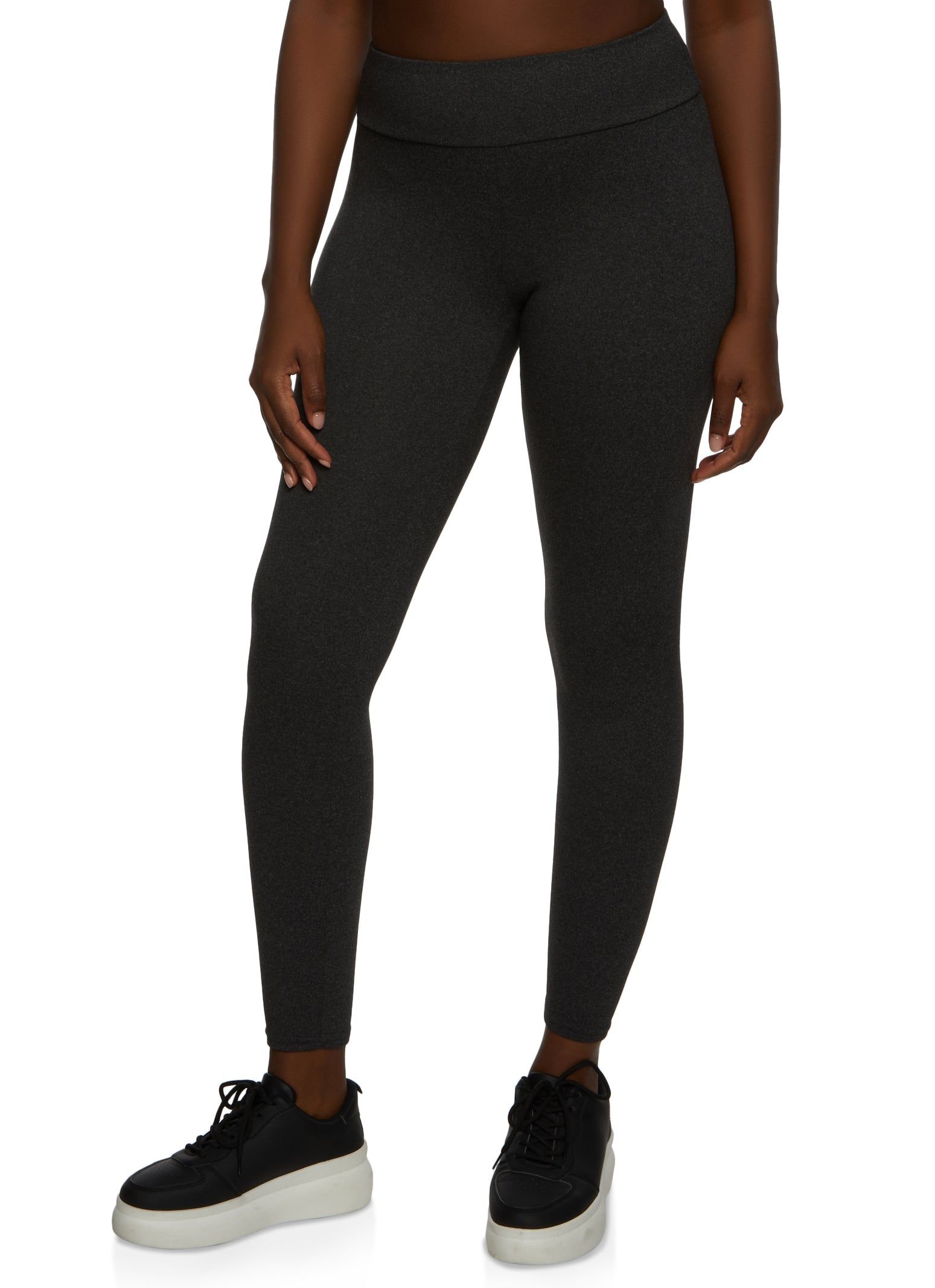 Wide Waistband High Waist Leggings sold by Rainbow