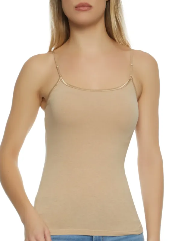 Solid Scoop Neck Cami sold by Rainbow