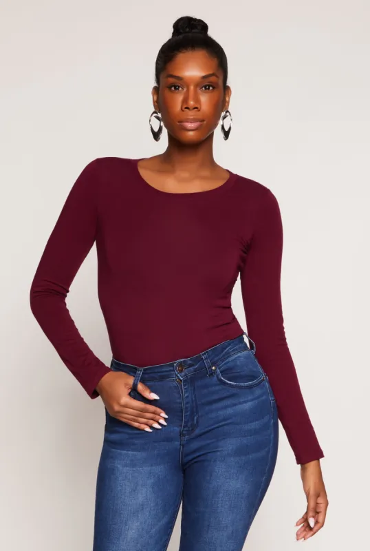 Long Sleeve Crew Neck Top sold by Rainbow