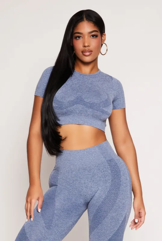 Seamless Active Crop Top sold by Rainbow