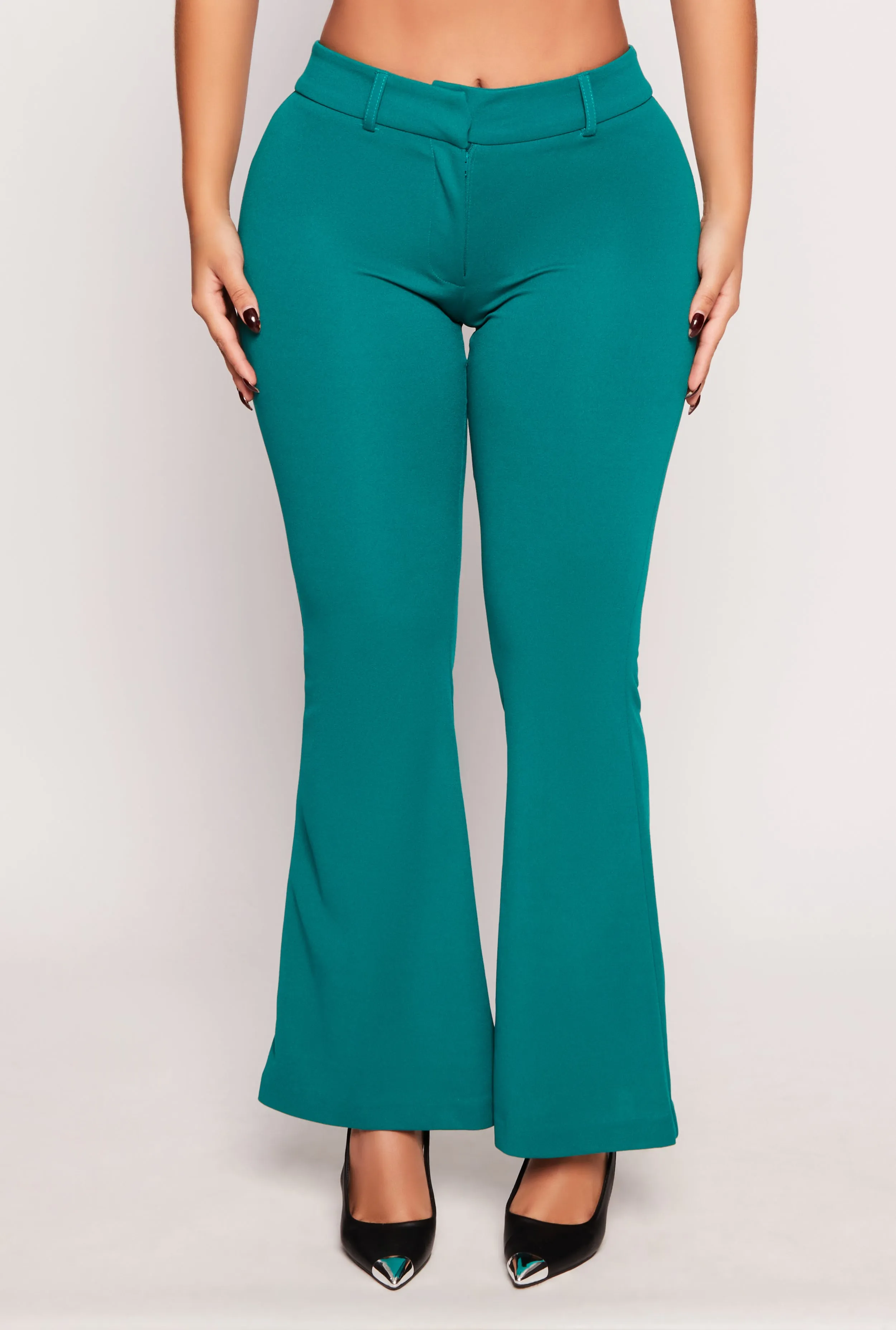 Crepe Knit Flare Pants sold by Rainbow product image thumbnail 2