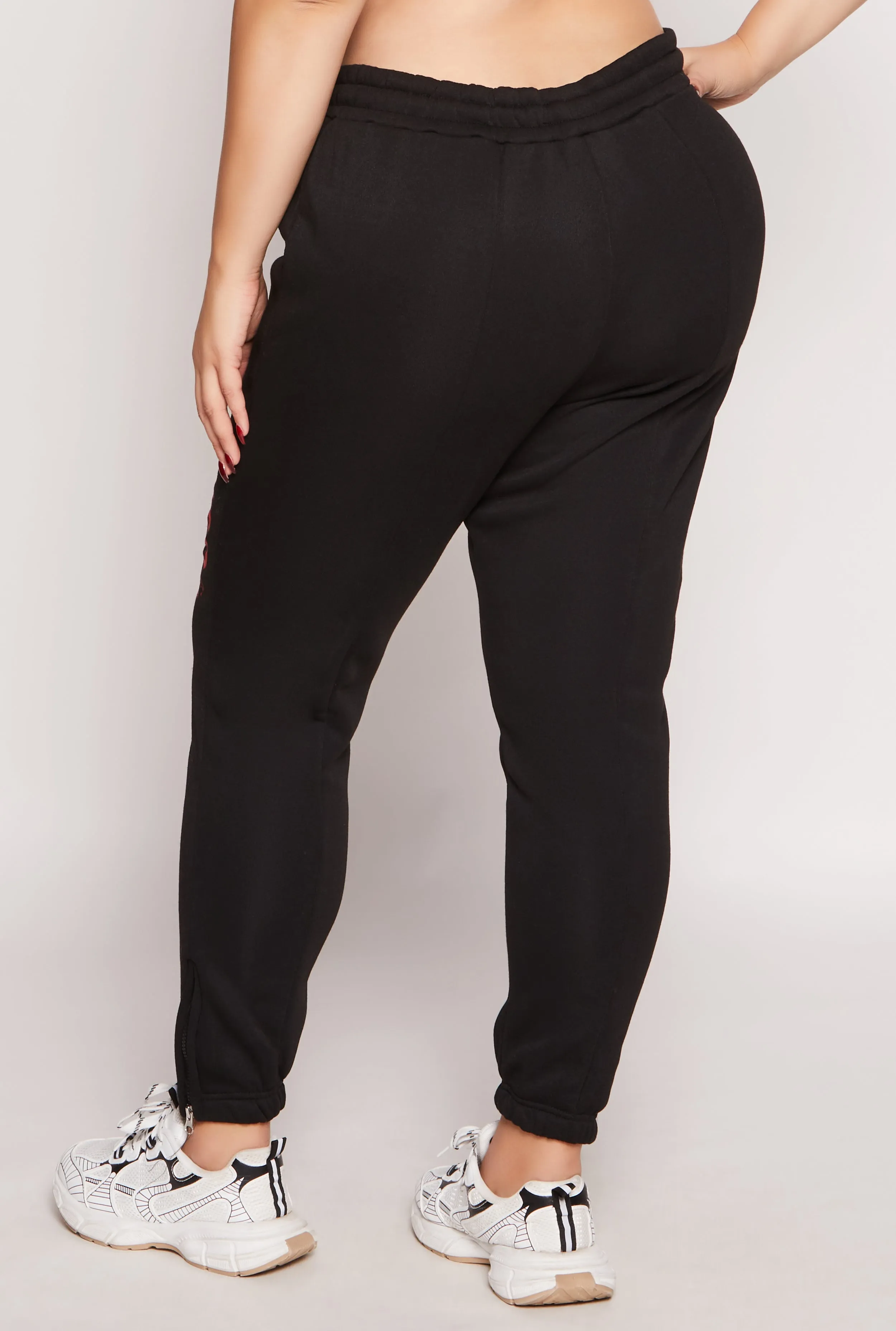 Plus Size Graffiti Print Sweatpants sold by Rainbow product image thumbnail 3