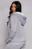 Sherpa Lined Zip Front Hoodie sold by Rainbow