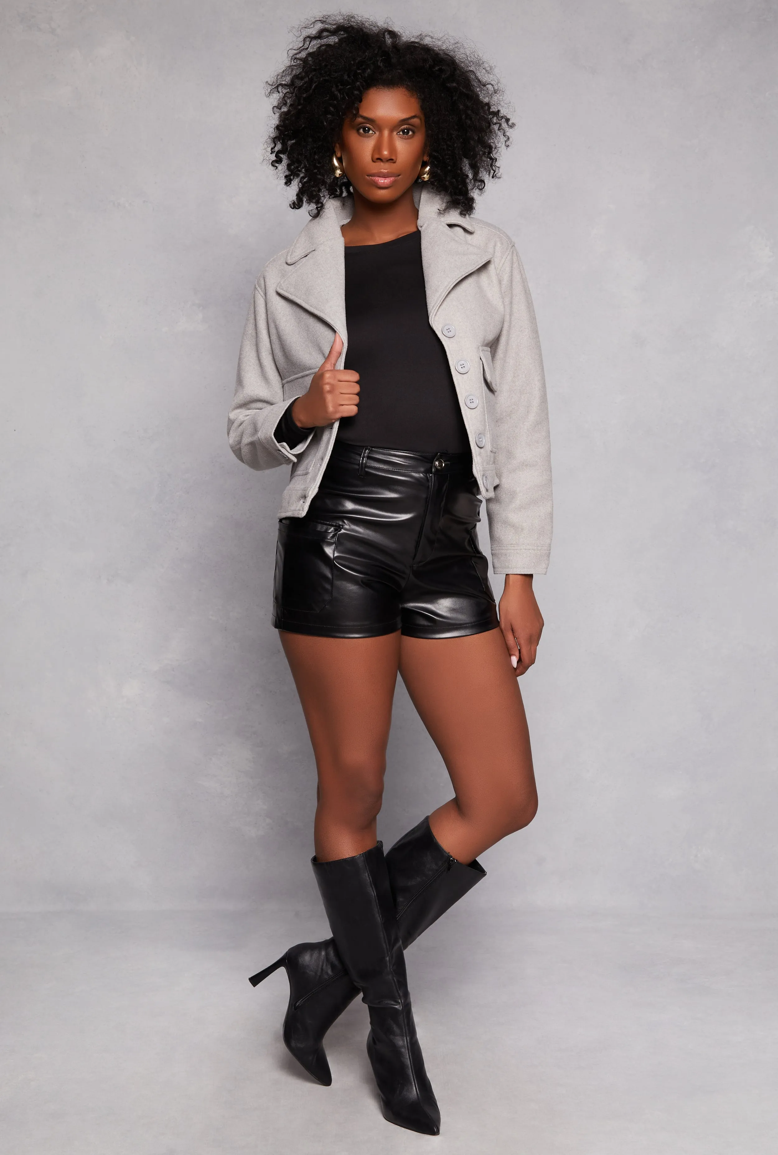 Lapel Collar Jacket sold by Rainbow product image thumbnail 2