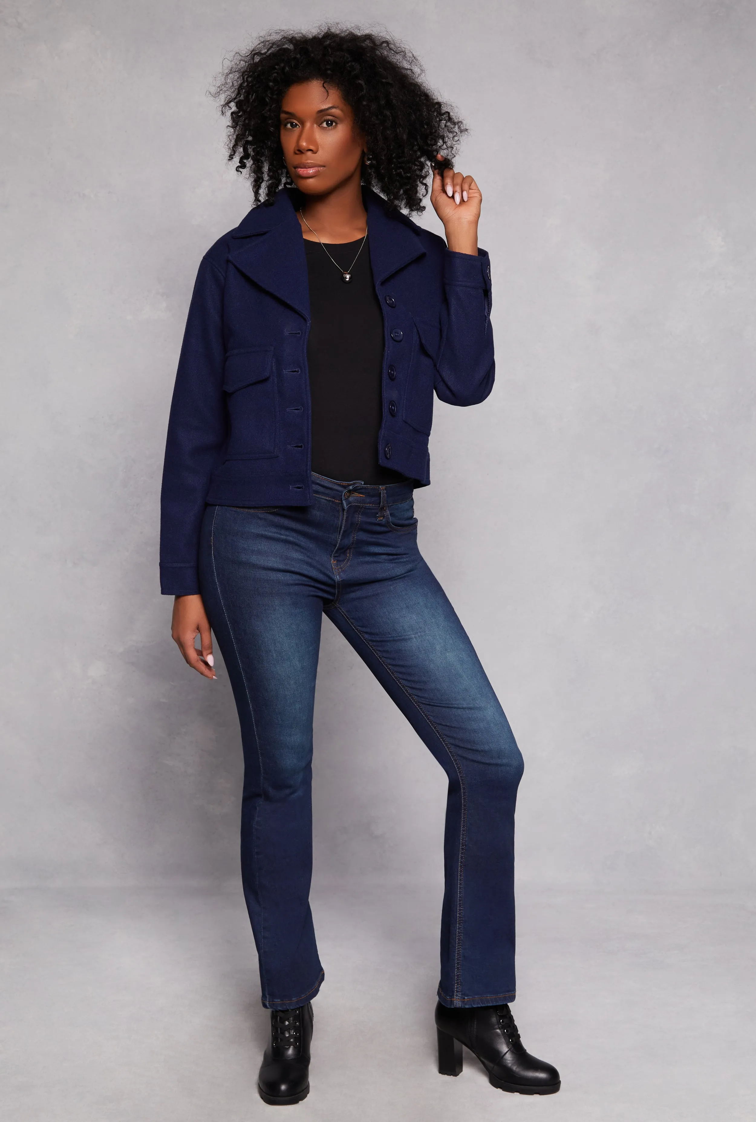 Lapel Collar Jacket sold by Rainbow product image thumbnail 2