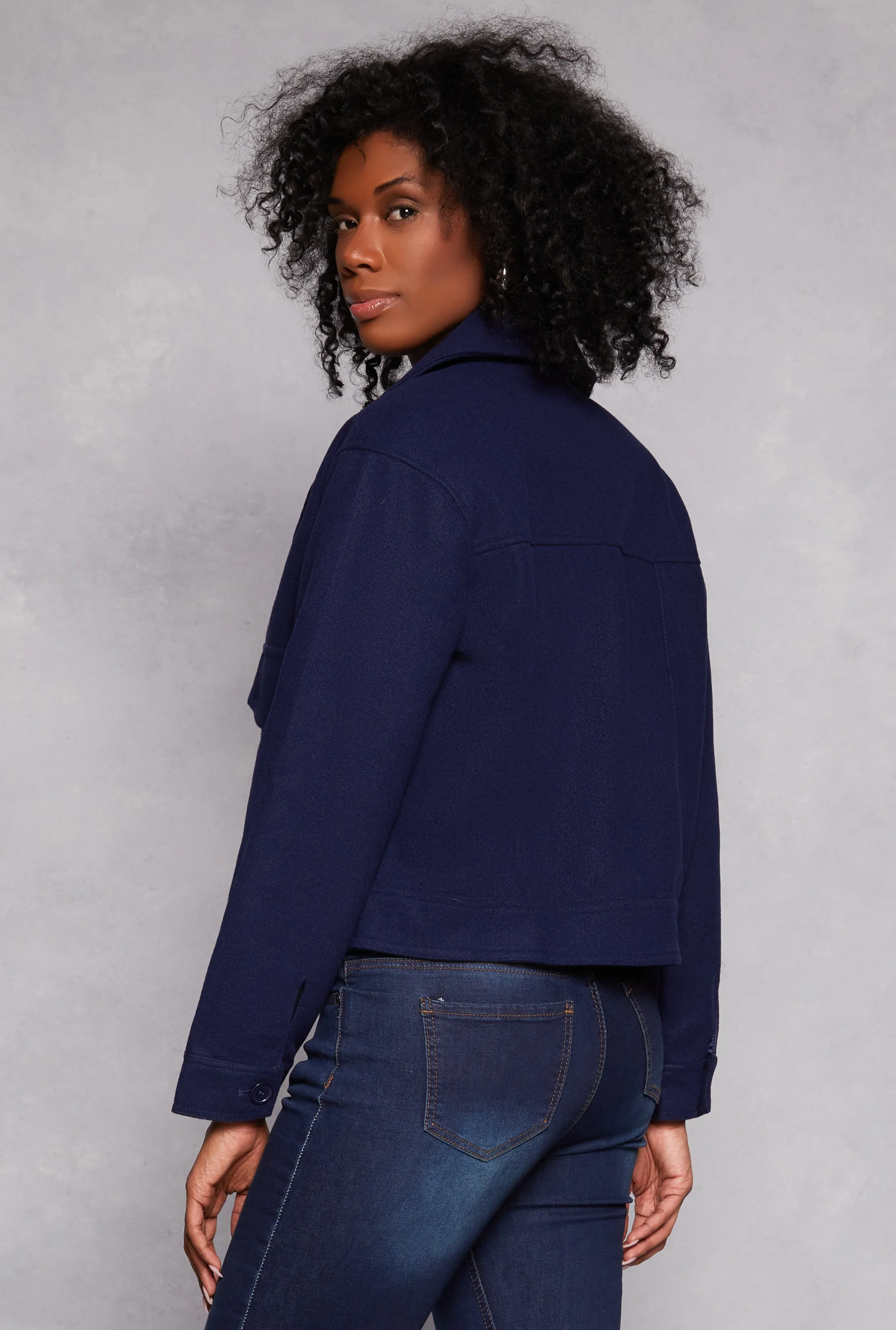 Lapel Collar Jacket sold by Rainbow product image thumbnail 3