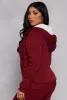 Sherpa Lined Zip Front Hoodie sold by Rainbow