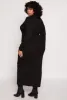 Plus Size Daisy Turtleneck Long Sleeve Dress sold by Rainbow