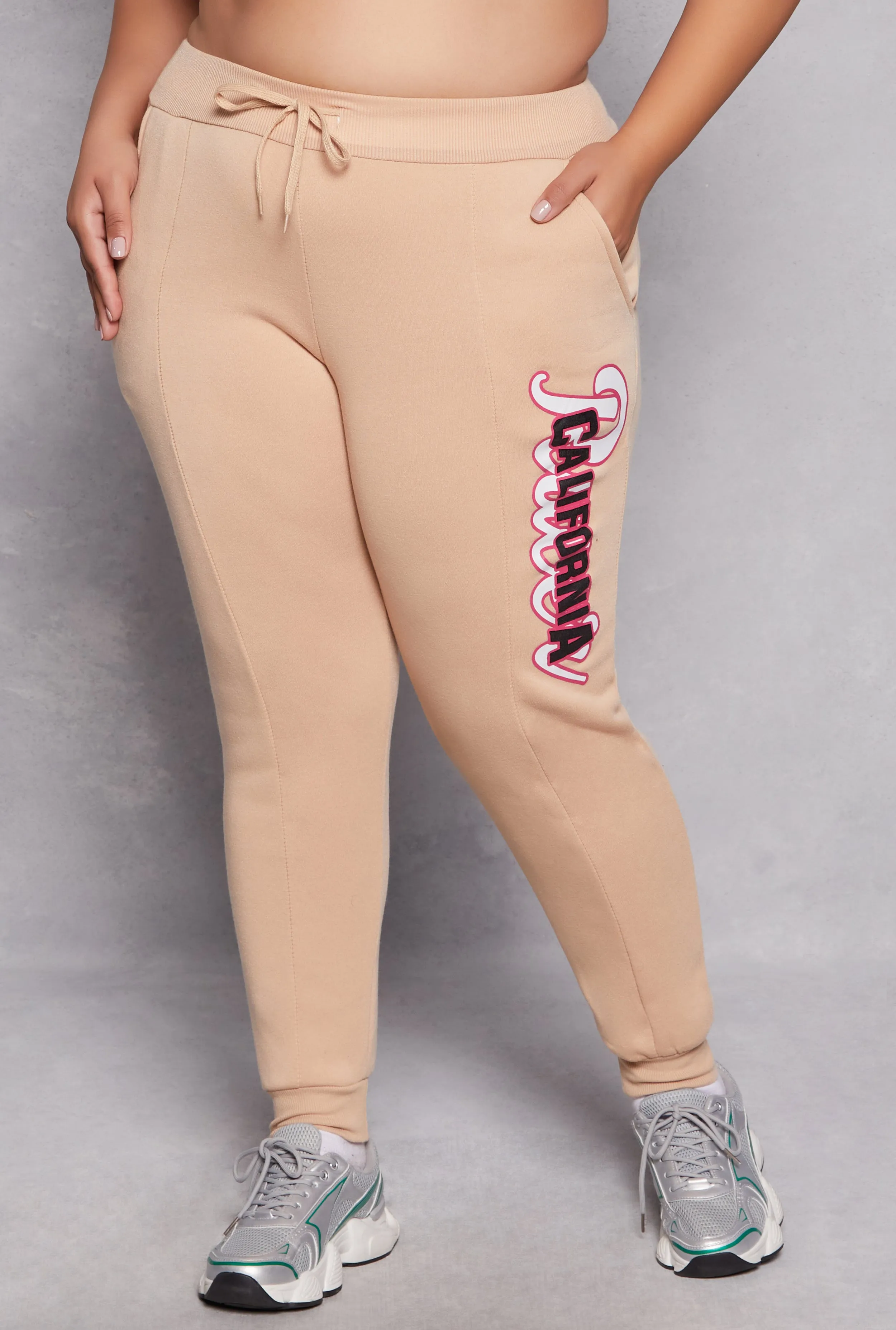 Plus Size Racer California Joggers sold by Rainbow product image thumbnail 2