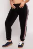 Varsity Stripe Velour Joggers sold by Rainbow