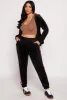 Varsity Stripe Velour Joggers sold by Rainbow