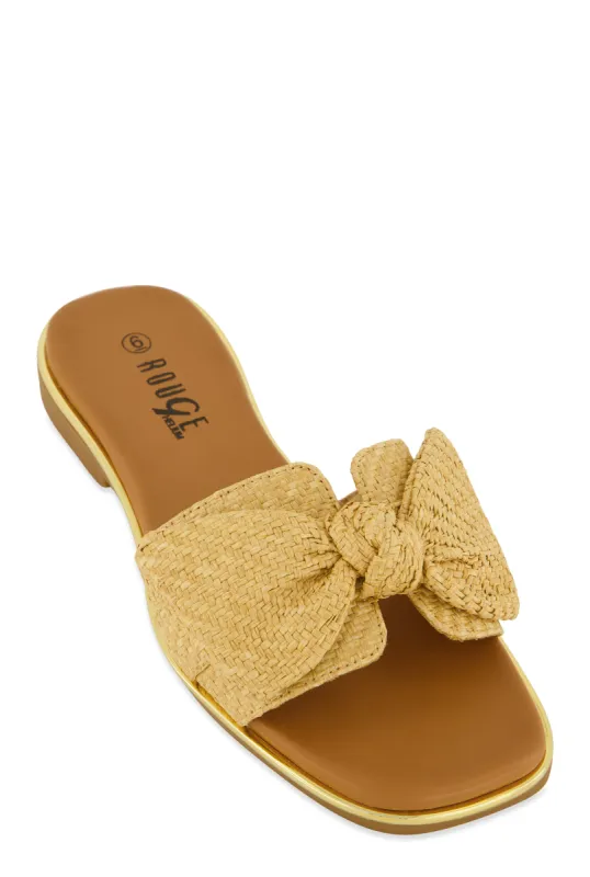 Bow Knot Band Sandals sold by Rainbow