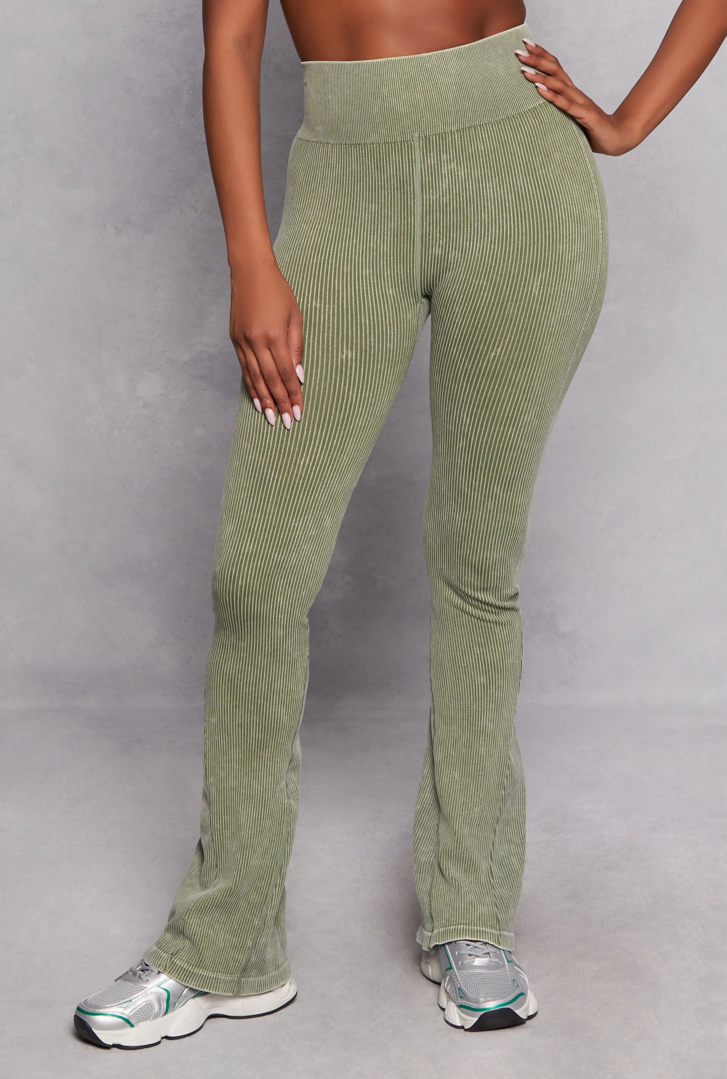 Ribbed Knit Pull On Pants sold by Rainbow product image thumbnail 2