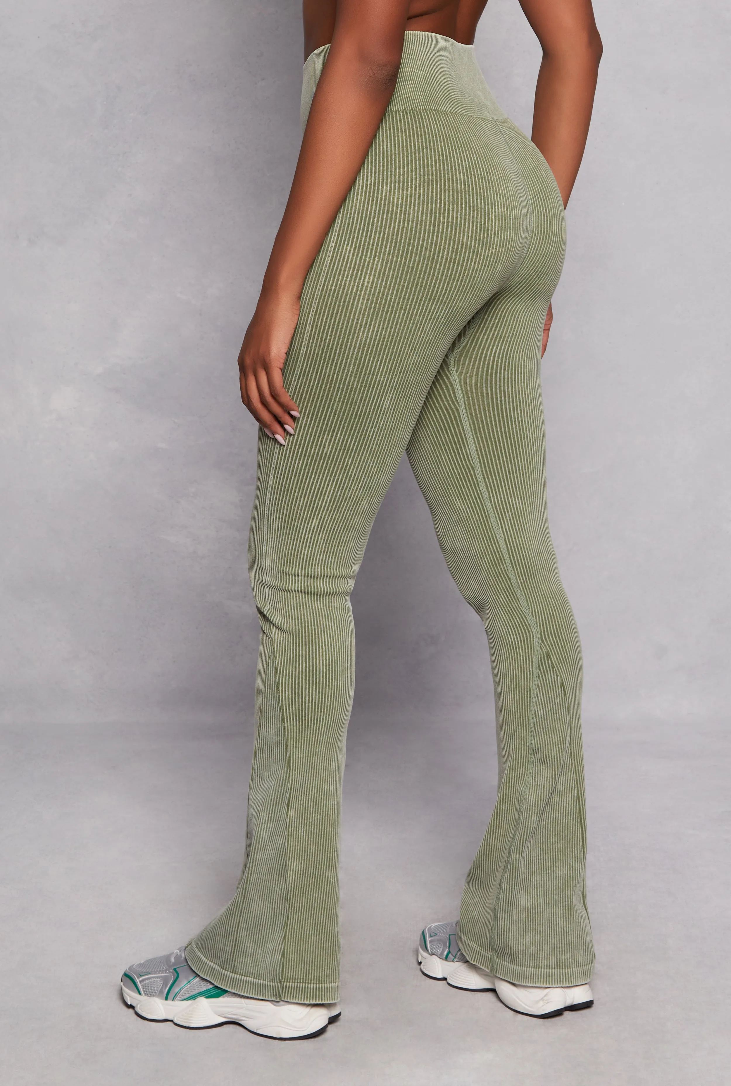 Ribbed Knit Pull On Pants sold by Rainbow product image thumbnail 3