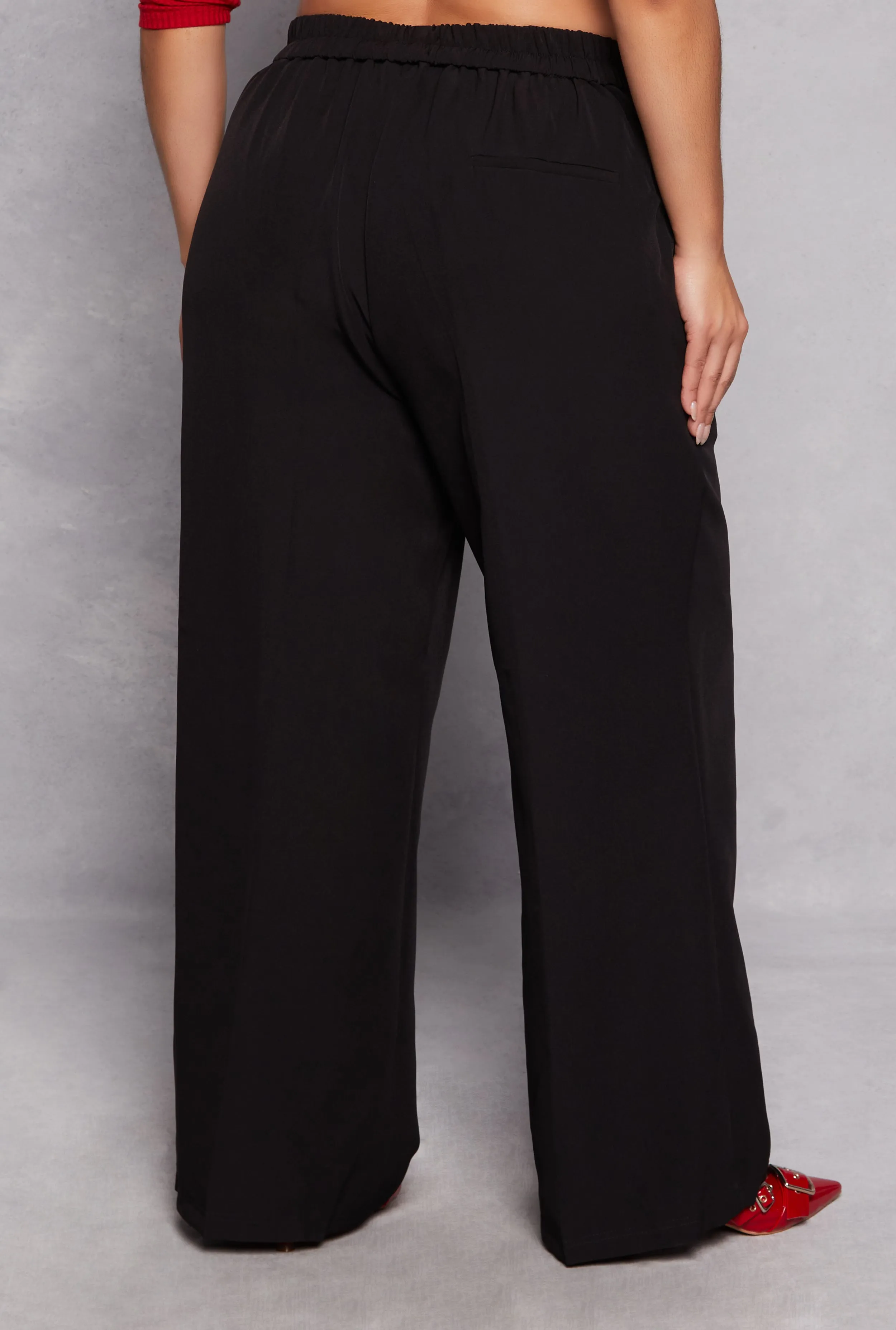 Plus Size Wide Leg Trousers sold by Rainbow product image thumbnail 3