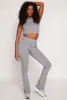 Seamless Ribbed Knit Cropped Tank Top sold by Rainbow