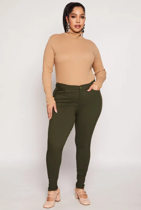 Plus Size Hyperstretch High Waisted Pants sold by Rainbow