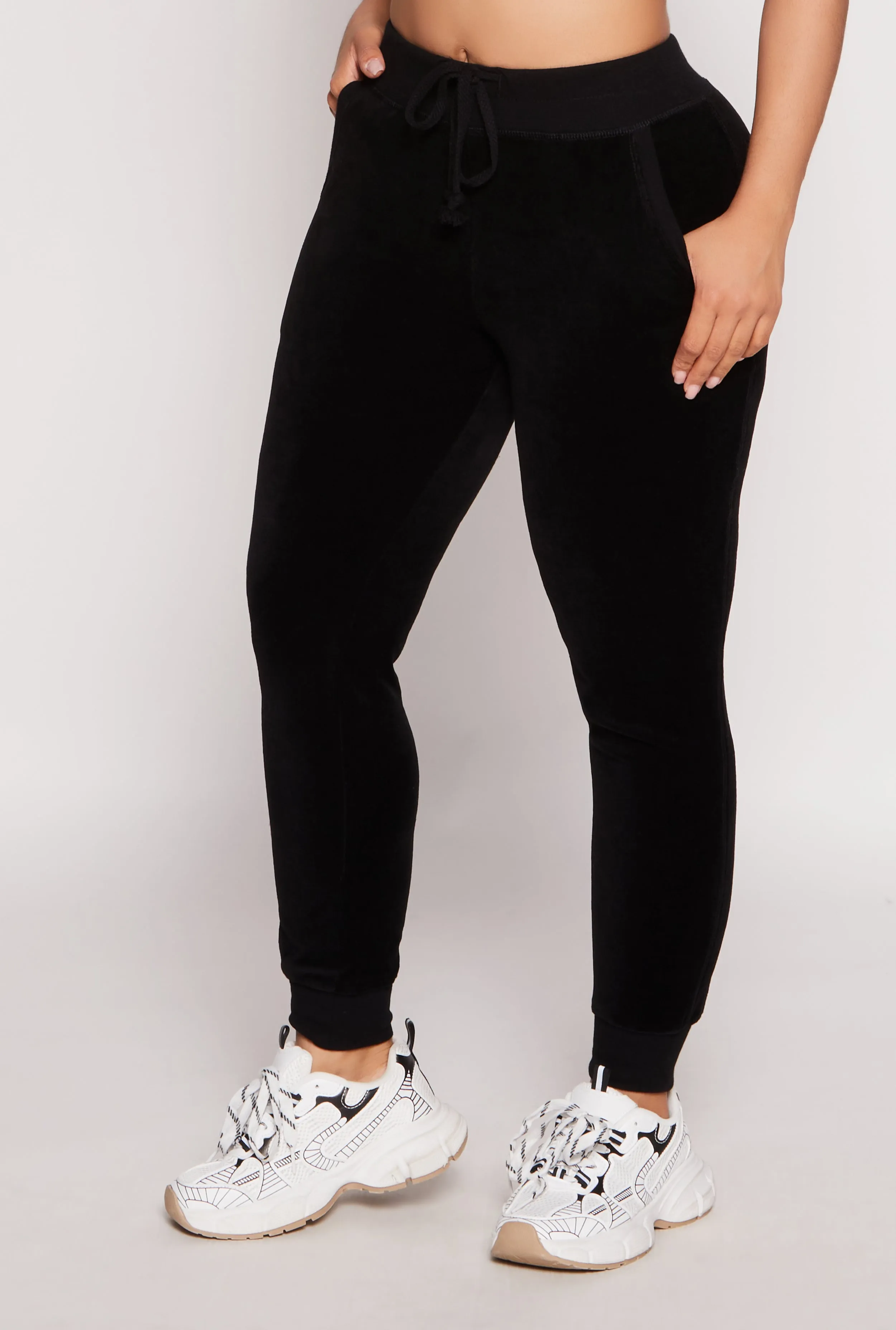 Basic Velour Joggers sold by Rainbow product image thumbnail 2