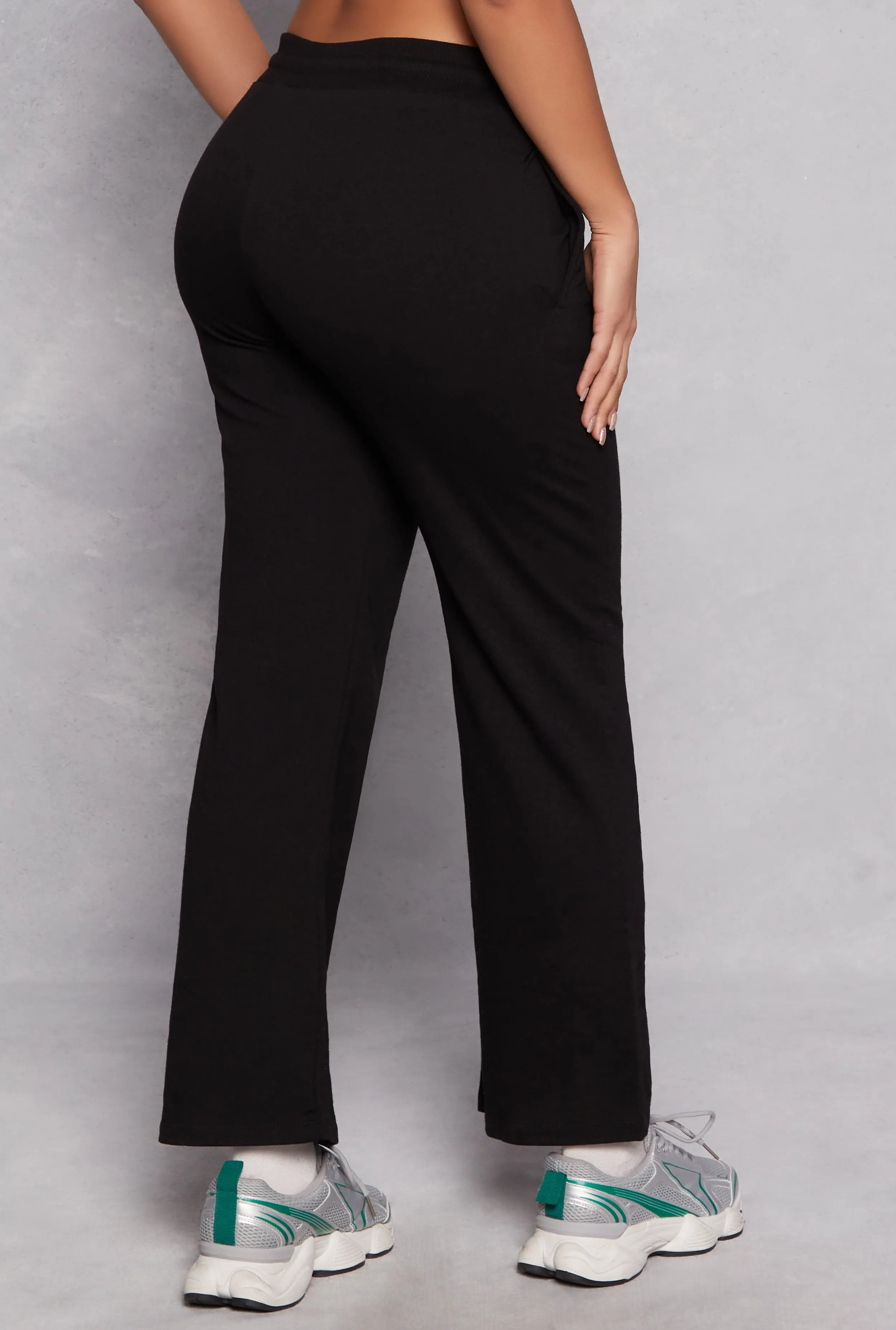 French Terry Straight Leg Sweatpants sold by Rainbow product image thumbnail 3