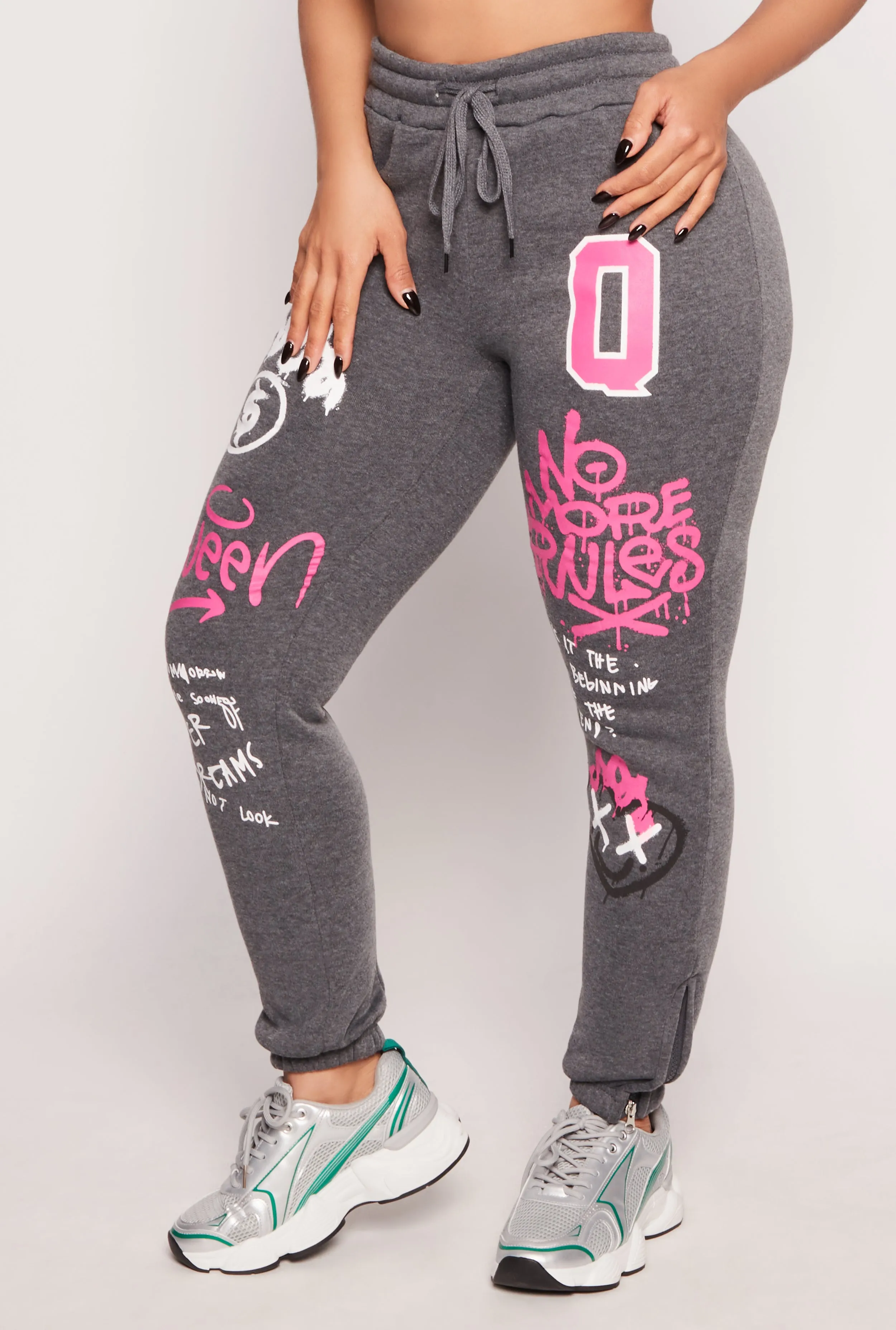 Graffiti Print Sweatpants sold by Rainbow product image thumbnail 2