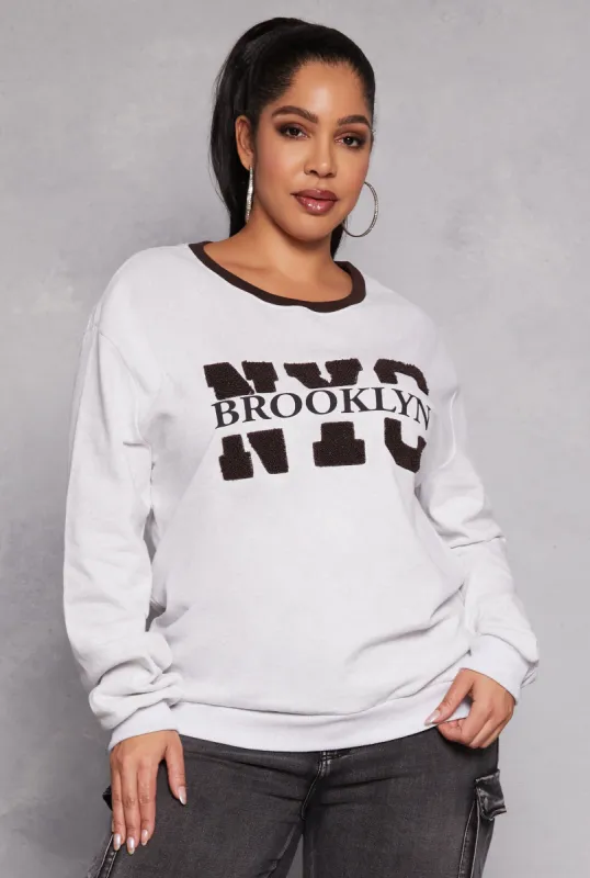 Plus Size Brooklyn NYC Sweatshirt sold by Rainbow