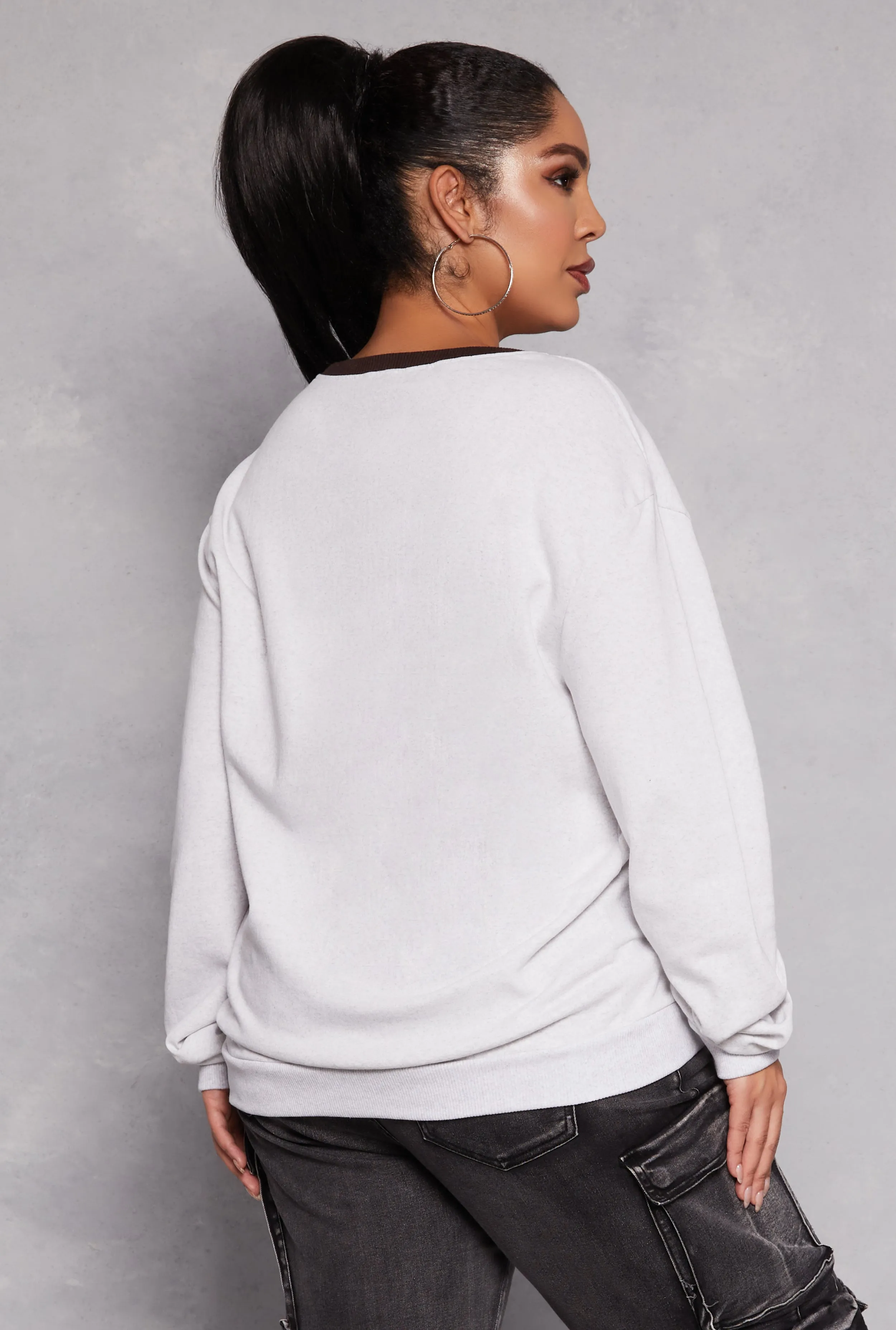 Plus Size Brooklyn NYC Sweatshirt sold by Rainbow product image thumbnail 3