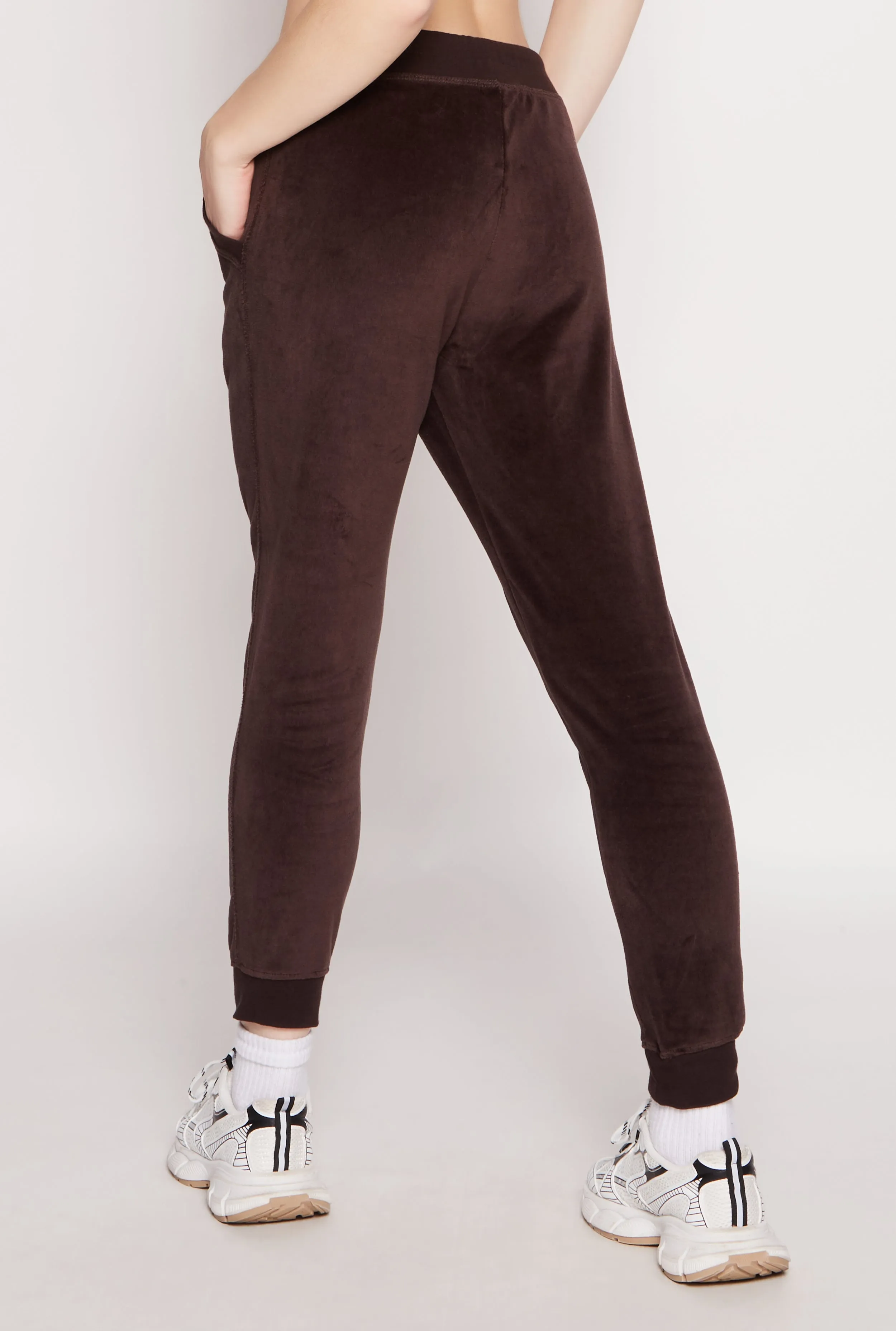 Basic Velour Joggers sold by Rainbow product image thumbnail 3