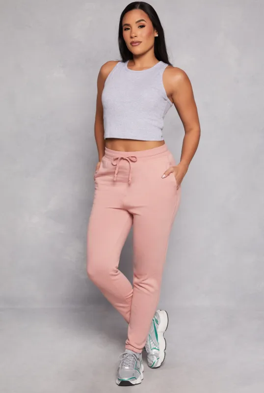 Fleece Drawstring Sweatpants sold by Rainbow