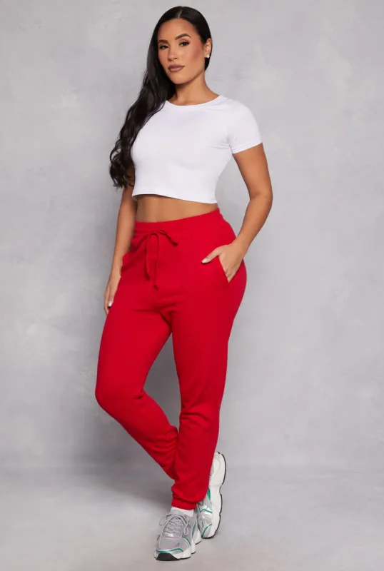 Fleece Drawstring Sweatpants sold by Rainbow