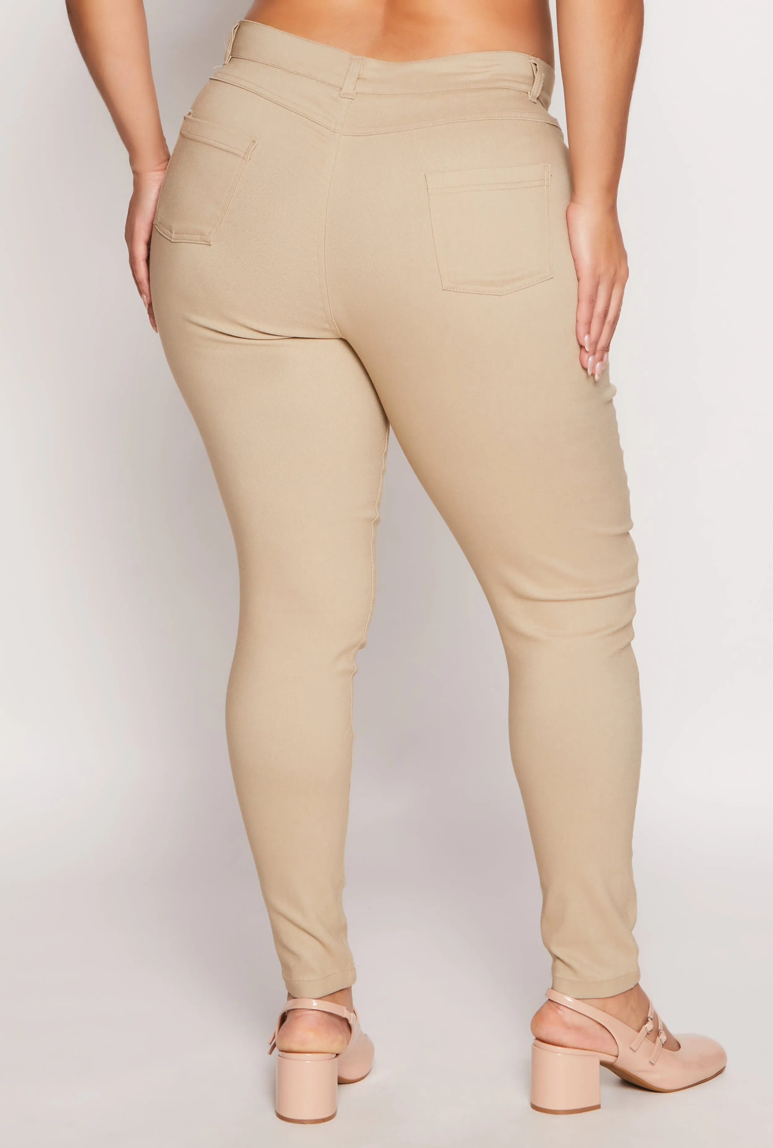 Plus Size Hyperstretch High Waisted Pants sold by Rainbow product image thumbnail 3