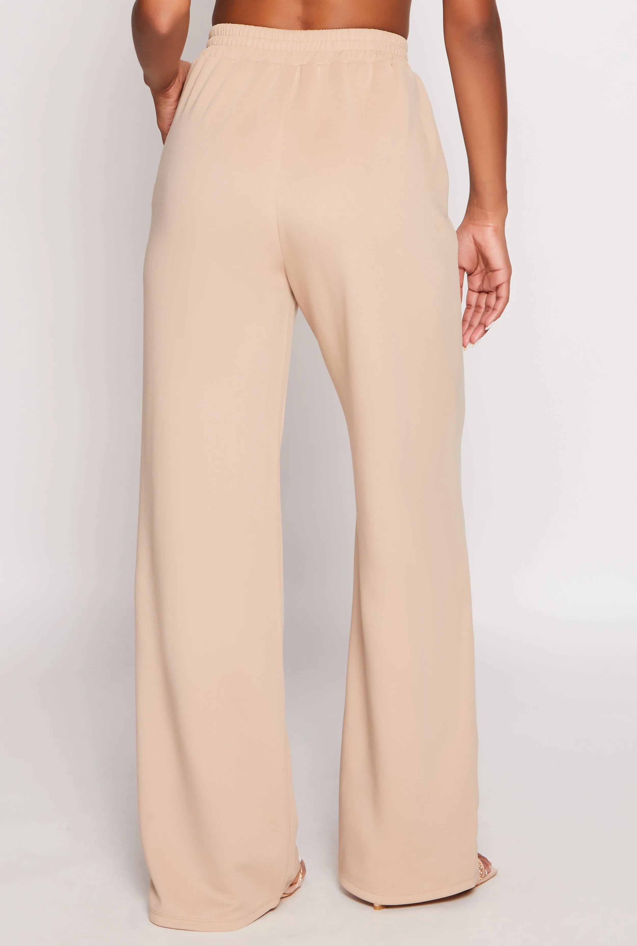 Lace Up Detail Wide Leg Pants sold by Rainbow product image thumbnail 3