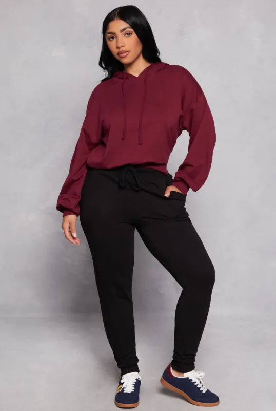 French Terry Drawstring Joggers sold by Rainbow