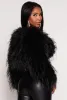 Spoon Jeans Long Sleeve Faux Fur Bolero sold by Rainbow