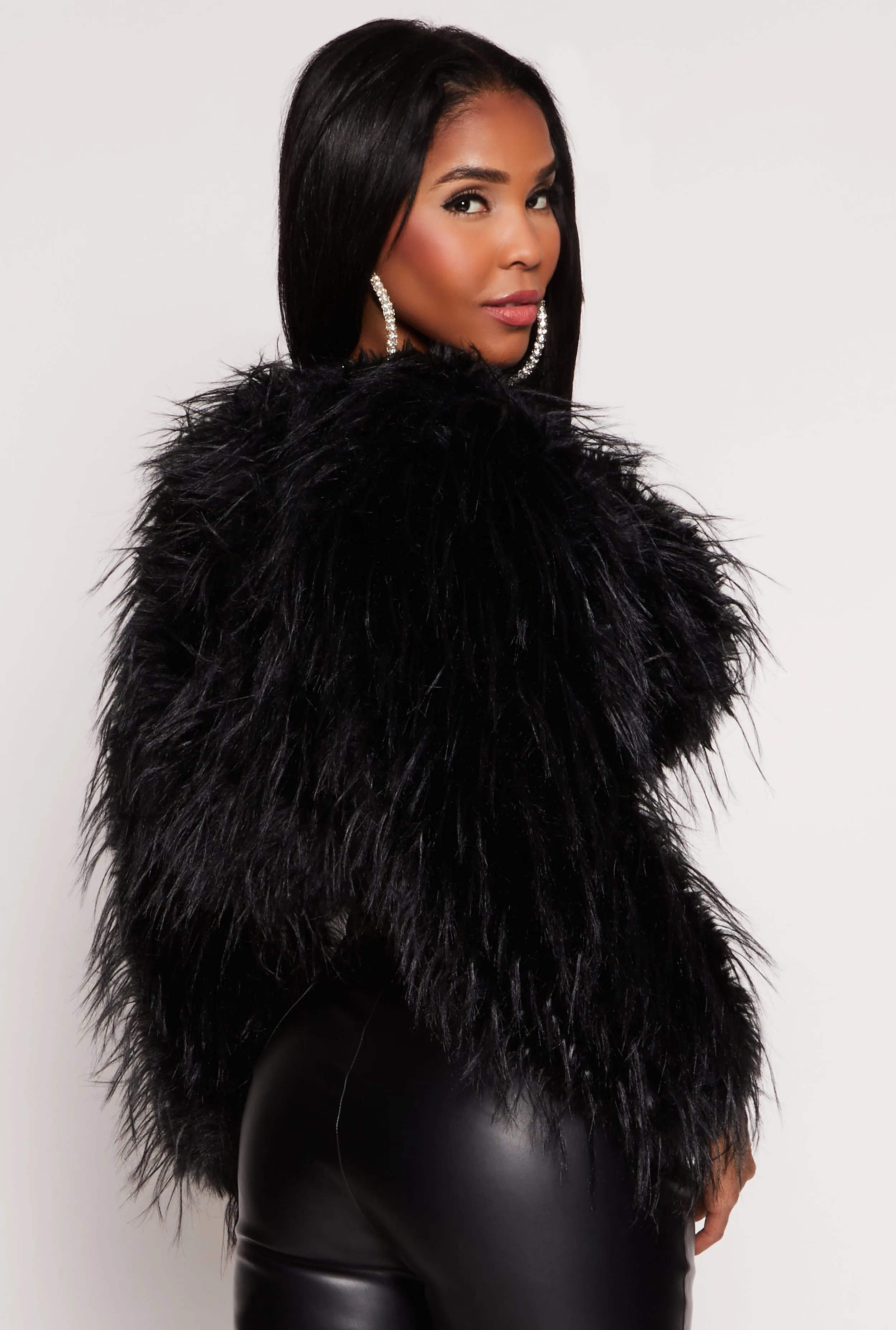 Spoon Jeans Long Sleeve Faux Fur Bolero sold by Rainbow product image thumbnail 3