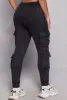 Acid Wash Cargo Joggers sold by Rainbow
