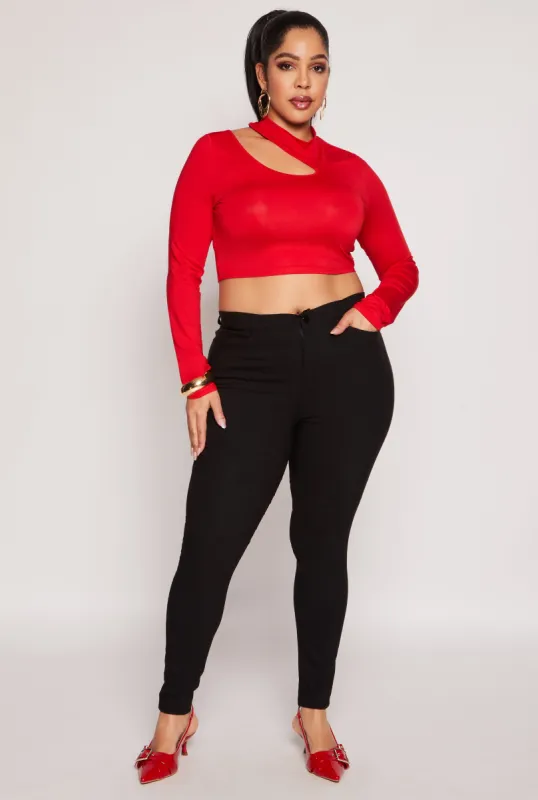 Plus Size Hyperstretch High Waisted Pants sold by Rainbow